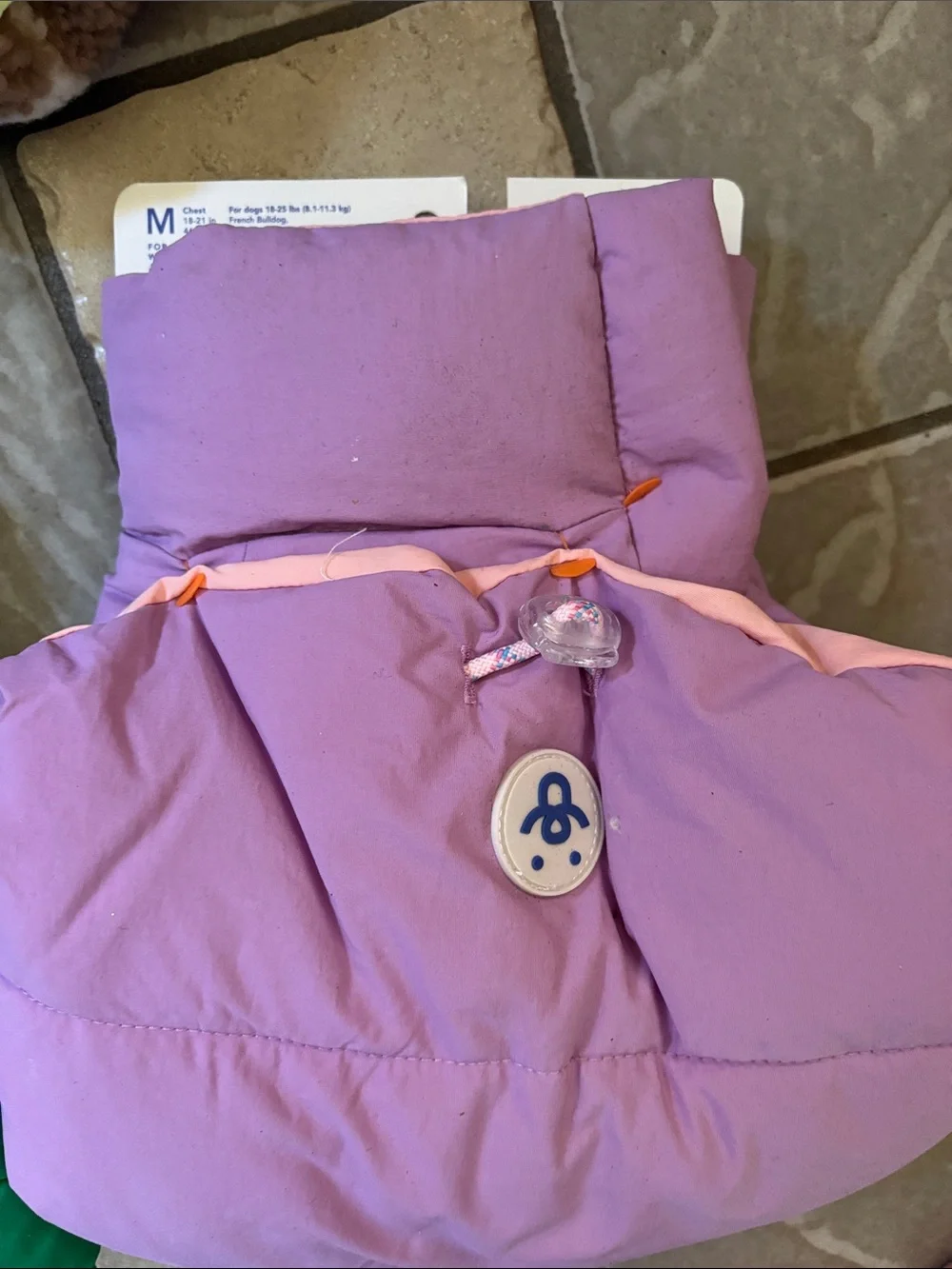 New lot five dog coats, dog clothing size medium 18 to 25 pounds